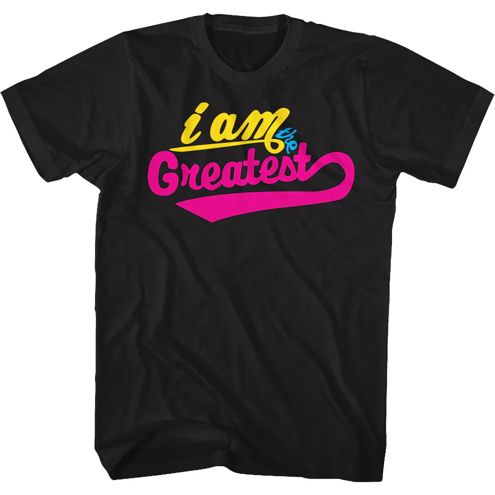 Neon I Am The Greatest Muhammad Ali Tshirt